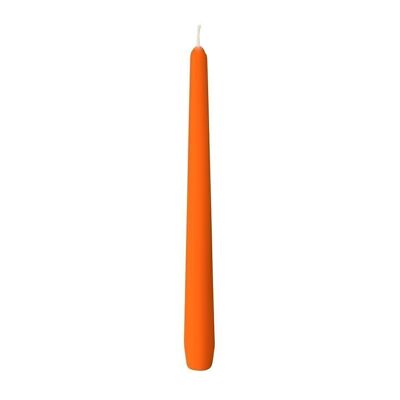 DUNI candlesticks 250 x 22 mm Sun Orange