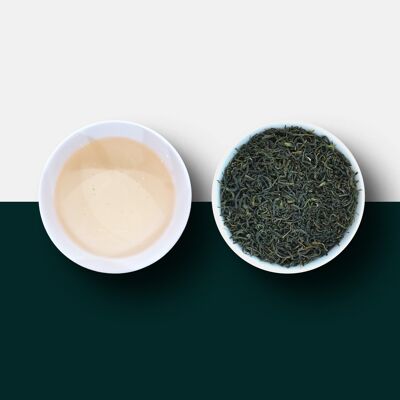 Green Tea - Mao Jian Fur Tips - Biodegradable Pyramid Bags 20