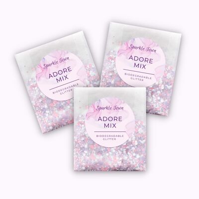 Paillettes Biodégradables - Adore Mix - Pochette 5ml