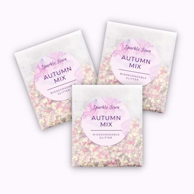 Biodegradable Glitter - Autumn Mix - 5ml Pouch