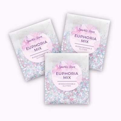 Purpurina biodegradable - Euphoria Mix - Bolsa de 5 ml