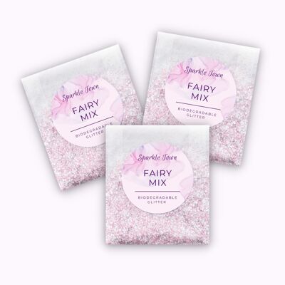Purpurina biodegradable - Fairy Mix - Bolsa de 5 ml