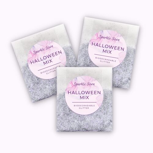 Biodegradable Glitter - Halloween Mix - 5ml Pouch