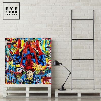 SPIDERWOMAN 40X40CM