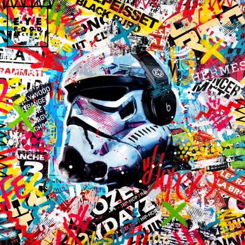 BEAT TROOPER 100X100CM