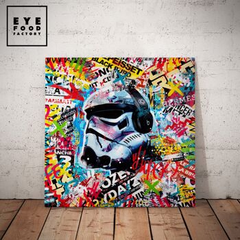 BEAT TROOPER 100X100CM 2