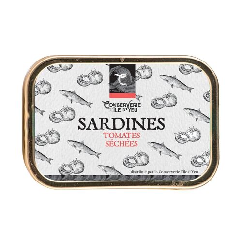 BOITE SARDINE TOMATES SECHEES - 115 GR