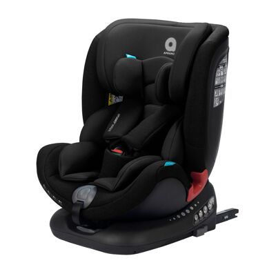Apramo Unique Jet black car seat
