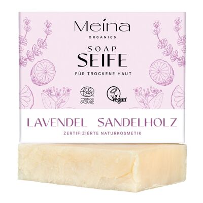 Seife mit Lavendel und Sandelholz