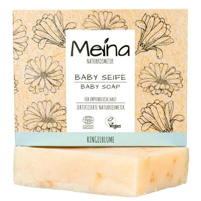 Baby soap with calendula