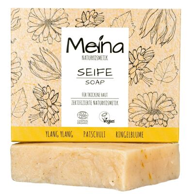 Soap with ylang ylang, patchouli and calendula