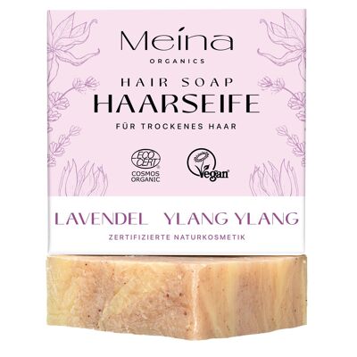 Hair soap with lavender and ylang ylang