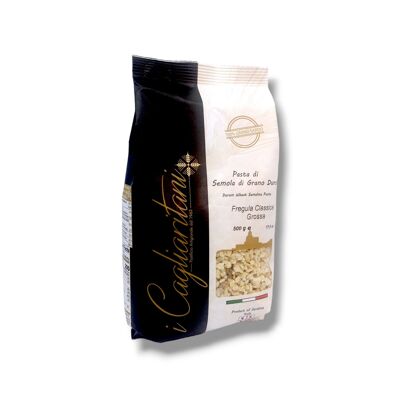 Pasta - Fregula Grossa Classica Toasted 500g - Typical product of Sardinia