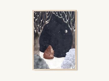 Winter Forest Art Print 2