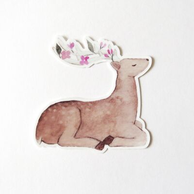 Majestic Deer Sticker