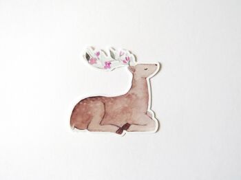 Majestic deer Sticker 4