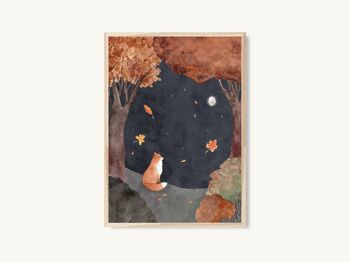 Autumn Forest Art Print 2