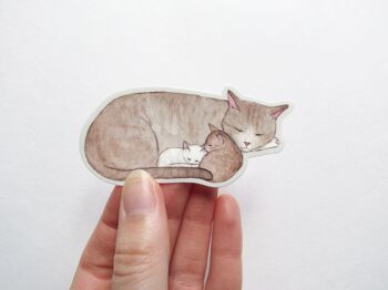 Mama Cat Sticker 2