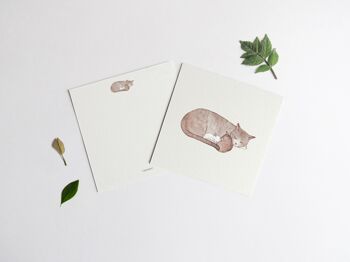 Mama Cat Art Print - Without envelope 2