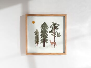 Woodland Art Print - Without envelope 2