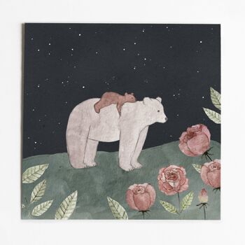 Mama Bear Art Print - Without Envelope 1