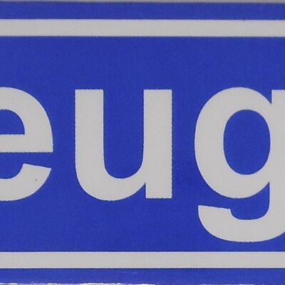 Fridge Magnet Town sign Teuge