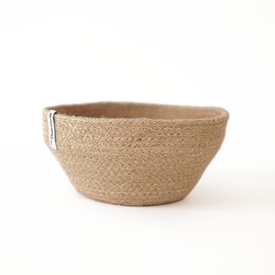 Natural Jute Round Bowl