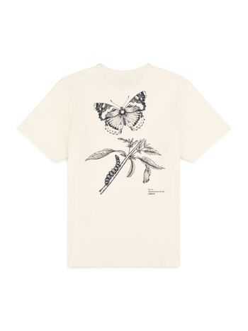 T-shirt Butterfly Life Cycle - Gyr Blanc 1