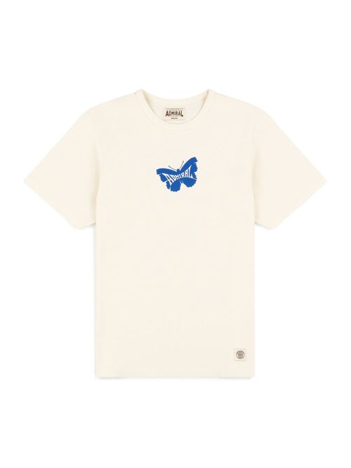 The Admiral Butterfly T-Shirt - Gyr White