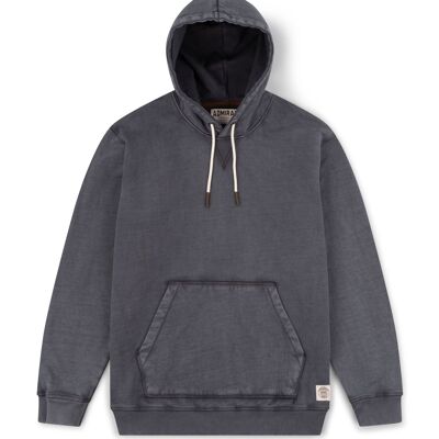 Braunstone Kapuzenpullover - Stellar Black Wash