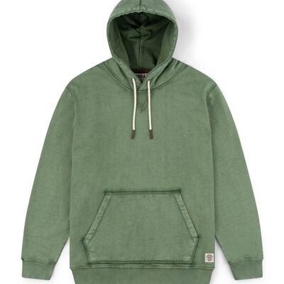 Braunstone Hoodie - Javan Green Wash