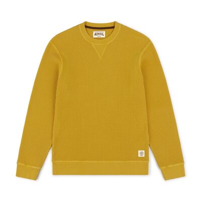 Sudadera Albion Waffle - Amarillo Oleg