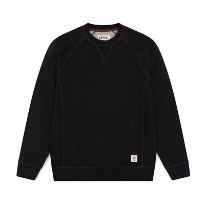 Rowley Raglan Sweatshirt - Bewick Black Marl