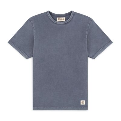 T-shirt Aylestone - Blu Brunea Wash