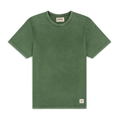 T-shirt Aylestone - Lavaggio Verde Giava
