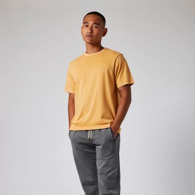 T-shirt Aylestone - Lavaggio giallo citrino
