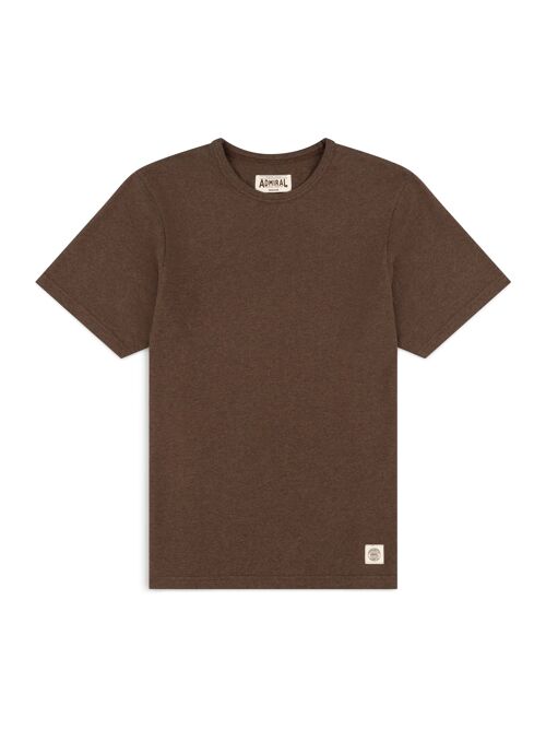 Aylestone T-shirt - Sand Brown Marl