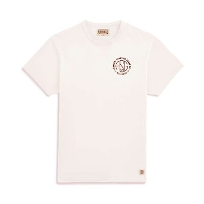 T-shirt Admiral x WellGosh Collab – Gyr Blanc