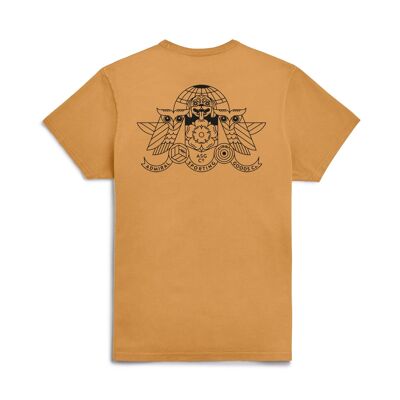 Admiral x Crash Records T-shirt - Leeds Collection - Hammer Yellow