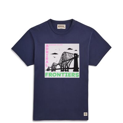 T-shirt Admiral x Frontiers Edimbourg - Hawk Navy
