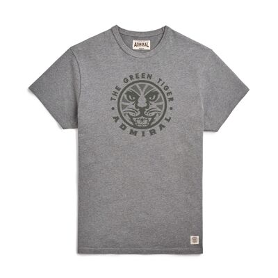 T-Shirt Aylestone The Green Tiger - Condor Grey Marl