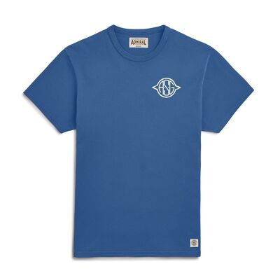 T-Shirt Tigre Verde - Blu Montagna