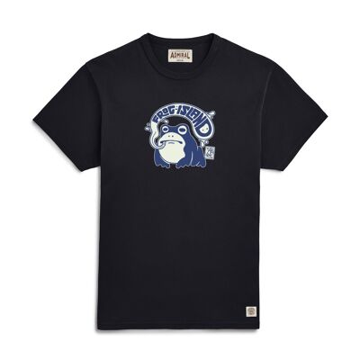 Camiseta Aylestone Frog Island - Negro Cometa