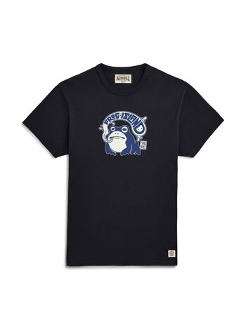 Aylestone T-Shirt Frog Island - Cerf-volant Noir 1