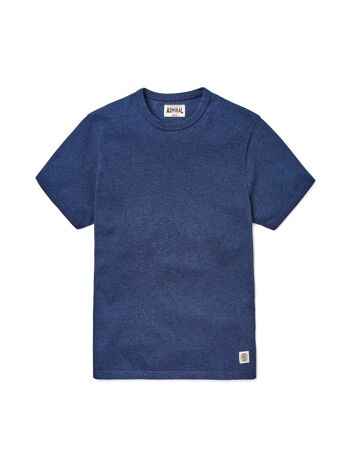 T-shirt Aylestone - Grackle Blue Chiné 1
