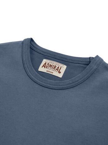 T-Shirt Aylestone - Flycatcher Bleu 3