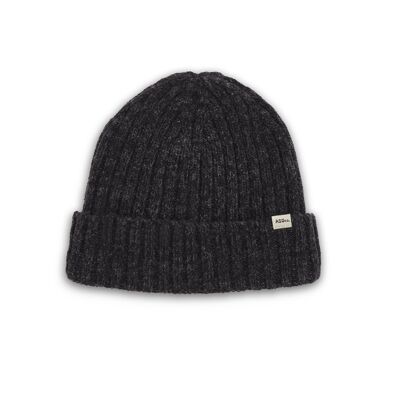 Hathern Beanie - Schwarz meliert