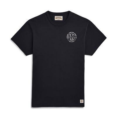 Camiseta Admiral x WellGosh Collab – Negro cometa