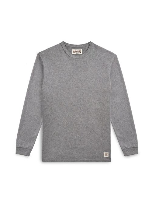 Aylestone LS T-Shirt - Condor Grey Marl
