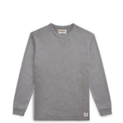 Aylestone LS T-Shirt - Condor Grey Marl